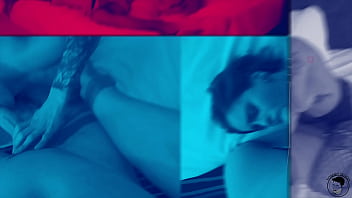 Super sexy pornstars in fishnets giving me the greatest threesome