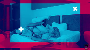 Super sexy pornstars in fishnets giving me the greatest threesome