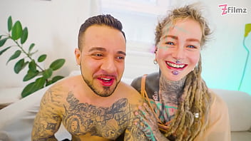Tatted babe destroyed by huge italian cock – deep gags atm gapes & full body cumshot Tatted babe destroyed by huge italian cock – deep gags atm gapes & full body cumshot