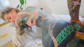 Tatted Babe Destroyed By Huge Italian Cock – Deep Gags Atm Gapes & Full Body Cumshot thumbnail