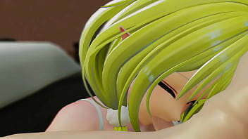 Yukihana lamy hentai blowjob creampie vtuber hololive mmd 3d blonde hair clip