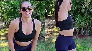 Polícia chegou bem na hora que a coroa tava mamando um novinho em parque público no interior de são paulo