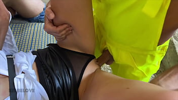 Three Workers Persuade A Fragile Inspector To Fuck Katty West Service Disdiger Falcon Al And Kit Belove thumbnail
