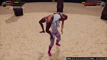Imperatrice vs gertrude nf3d lesbian sex battle combat competitive intercourse