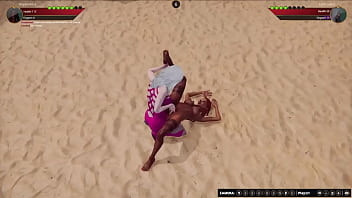 Imperatrice vs gertrude nf3d lesbian sex battle combat competitive intercourse