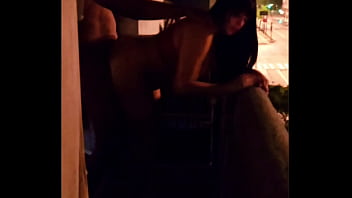 Transei na sacada do prédio bem no horário do hush