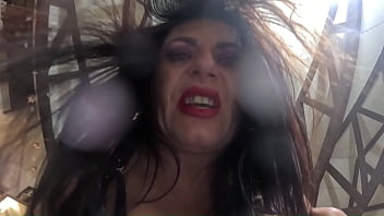 Spit fetish obsession – dirty talk smoking & wet masturbation 324