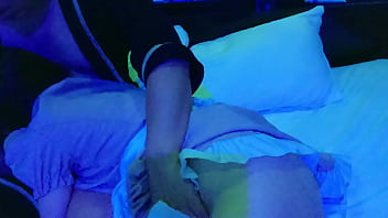 網タイツのウエートレスにバックで中出し　コスプレ　素人撮影　フェラ　クンニ