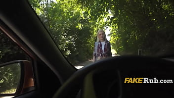 The german peach casted on a prague street