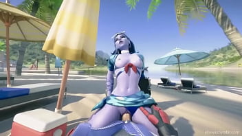 Порно с игрой оверватч с красивыми женщинами