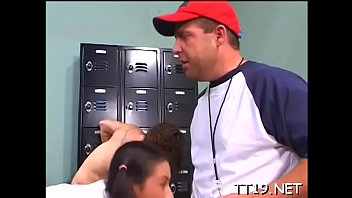 Lever riding and doggy style fuck for swingeing maria