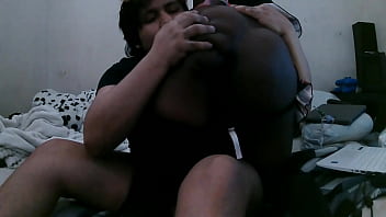 Goth girl riding my cock