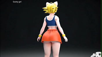Bulma super sayan baile sexy en míni falda tetas grandes Bulma super sayan baile sexy en míni falda tetas grandes