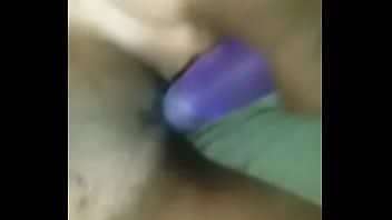 Mastubating home alone