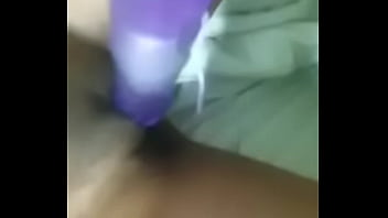 Mastubating home alone