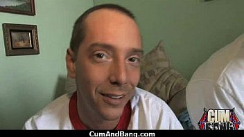 Amazing interracial group deepthroat 18