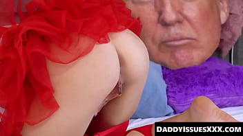 Two dudes and stepdaughters enjoy wild foursome