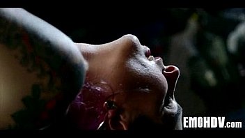 Emo slut with tattoos 0545