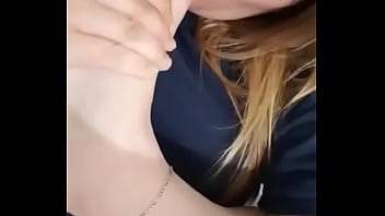 Pretty milf self foot worship