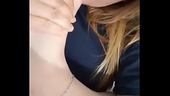 Pretty milf self foot worship