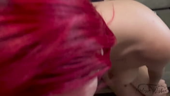 Vendado e entregue aos meus comandos amo dar o cuzinho ainda mais se for para dois da rola grande e grossa