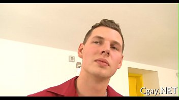 Lubricous Blowjob For Homo Dude thumbnail