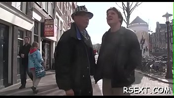 Beef bayonet for an admirable brunette gf martina