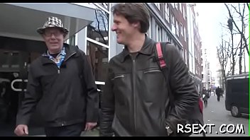 Beef bayonet for an admirable brunette gf martina