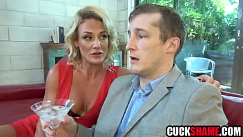 Wife cucks husband to help him seal business deal