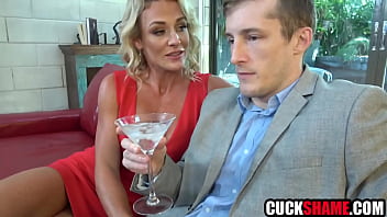 Wife cucks husband to help him seal business deal