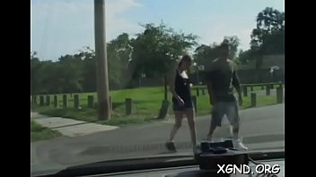 Playsome ebony woman millie is rammed