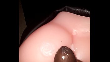 Watching porn and fucking my toy