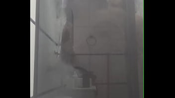 Stepmom bathroom sex