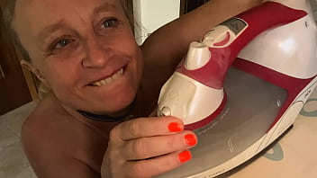Special excitement when ironing