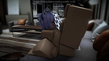 The hot milf living next to me comes over to pleasure me greatly~ s34 short