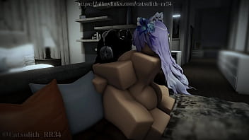 The hot milf living next to me comes over to pleasure me greatly~ s34 short