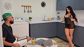 Huge dick—trying out my ex's friend's dick seducing him with my huge tits