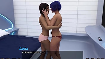 Stranded in space #152 cute virgin girl next door cums hard after big white dick and busty blue hair milf touch her