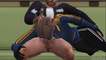 Street fighter girl loves blowjob