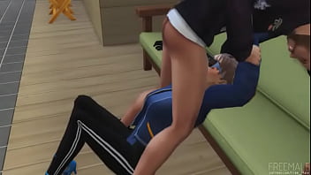 Street fighter girl loves blowjob