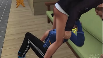 Street fighter girl loves blowjob