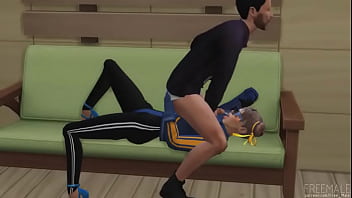 Street fighter girl loves blowjob