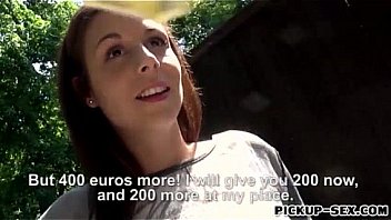 Amateur Flashes Tits And Fucked For Cash thumbnail