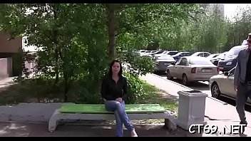 The thick erected wang delivers lots of orgasms to a filthy slut