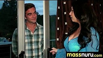 Nuru massage ends with a hot shower fuck 6