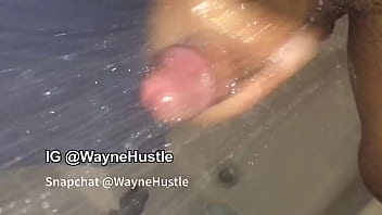 Showertime with big wayne
