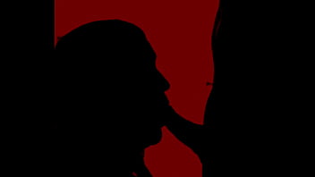 Silueta de rica oral de mi mujer en la cosina Silueta de rica oral de mi mujer en la cosina