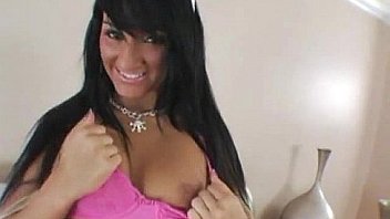 Busty teen takes a load on her pussy