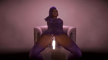 Sombra double dildo music video overwatch parody