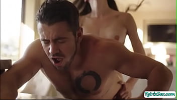 Slim Brunette Ts Korra Del Rio Sucks Cock And Bangs Studs Asshole thumbnail
